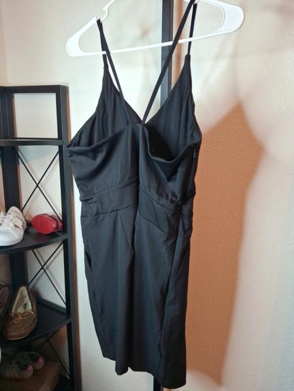 Women_s Black Romper